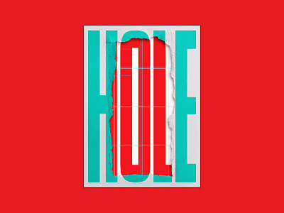 Hole - Blankposter