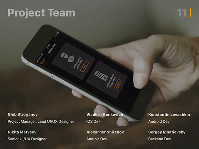 Shifte App | Project Team animation dark app dashboard design ios management app mobileapp team ui ux design