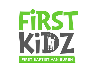 Kids Ministry Logo branding church ministry design graphic design green kids kids ministry logo