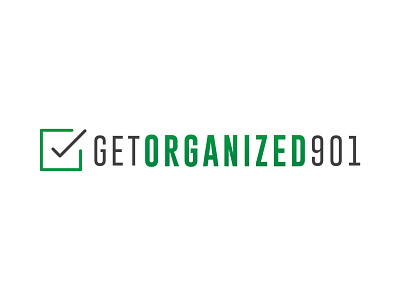 Get Organized 901 901 design graphic design logo memphis organization