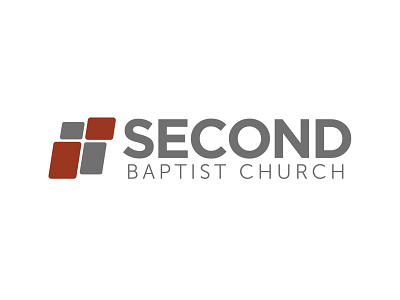Second Baptist Church church church logo graphic design logo rebrand second baptist