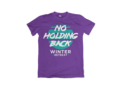 Winter Retreat T-Shirt Design apparel church ministry shirt design student camp student ministry t shirt winter retreat