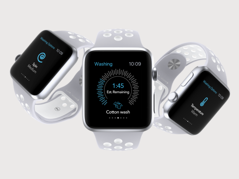 Smart Washer App by Davor Naumoski on Dribbble