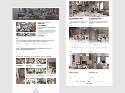 Rent a House Website by Davor Naumoski on Dribbble