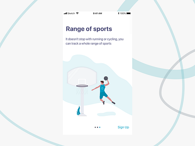 Workout App Onboarding application graphicdesign interfacedesign mobileappdesign mobiledesign onboarding sketch ui uidesign userexperience userinterface ux uxdesign