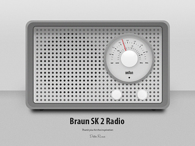 Braun Design Receiver SK2
