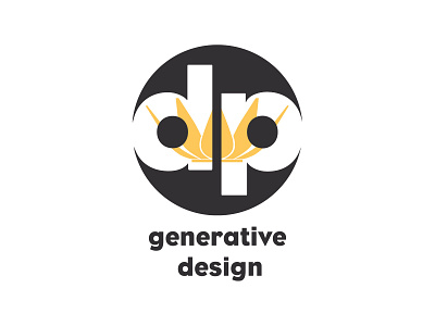 DP Generative Design Logo adobe brand design branding design graphicdesign logo logo design vector