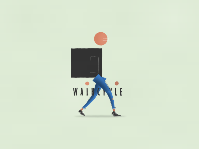 Walk the Walk ae motion graphics