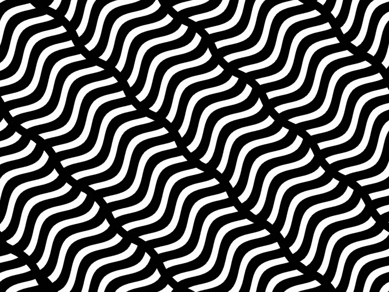 Wavey pattern 03 2d animation abstract animation minimal mograph motion design motion graphics op art pattern waves