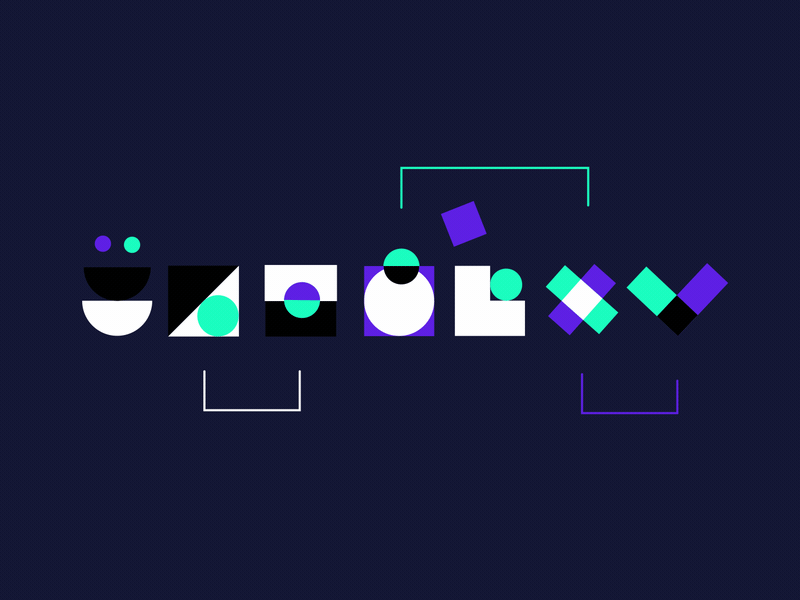 Developers @ 10Clouds / language primitives material design illustration mobile ui ux code ouroboros after effects animation motion design
