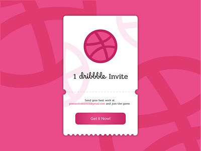 1x Dribbble Invite