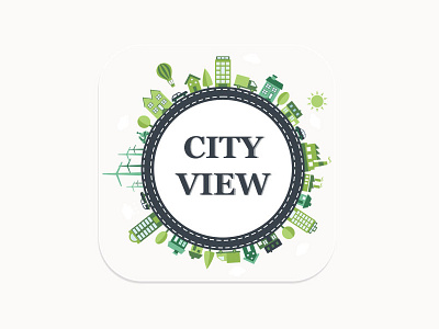 City View app city icon of view