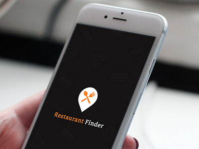 Restaurant Finder app design finder restaurant splash ui ux web