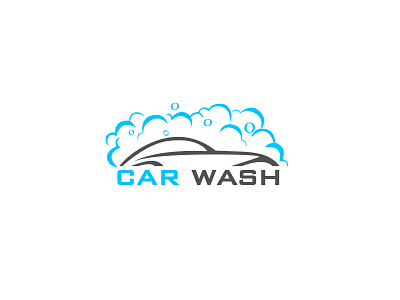 Car Wash Logo app design flat free gif icon ios iphone modern profile psd screen