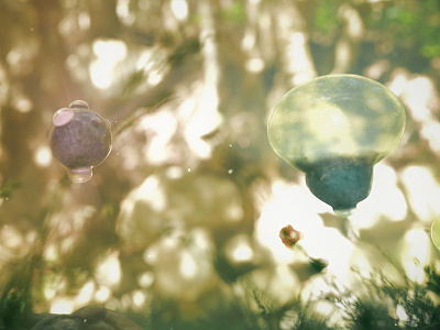 Biotopes 3 3d camera cinema 4d colors creatures forest green lights megascans motion natural volumetric