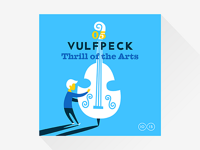05. Vulfpeck – Thrill of the Arts 10x15 album art illustration music