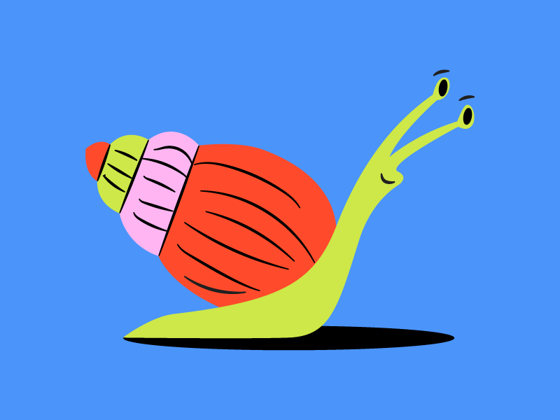 Feeling sluggish by Anna Hurley on Dribbble