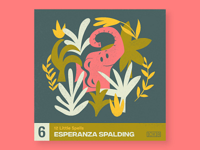 6. Esperanza Spalding 10x18 illustration music