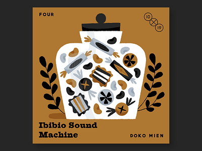 4. Ibibio Sound Machine 10x19 illustration music record albums