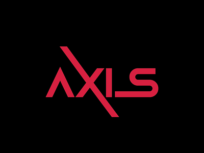 Letter logo: AXIS graphic design letterlogo logo monogram typography