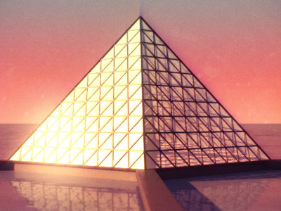 Reflect 3d after effects cinema 4d pyramid