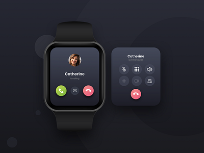 Smart watch Calling design