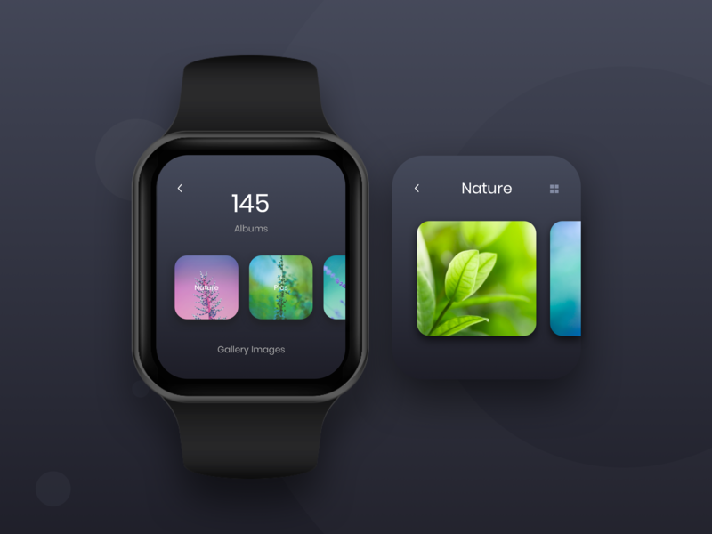 Smart Watch App design smart watch gallery