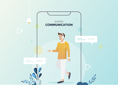 Communication App design app design business communication call center communication app
