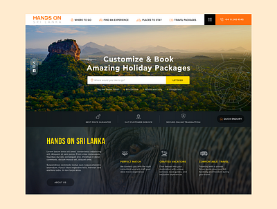 Travel Website adventure booking concept hotel product design sketch srilanka tourism travel travel agency ui uidesign user experience user interface userinterface ux uxdesign webdesign website website concept