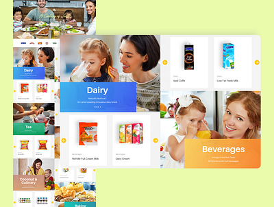 Fast-moving consumer goods concept consumer corporate design design fmcg food manufacture product product design responsive ui uidesign user experience userinterface ux uxdesign webdesign website website concept website design