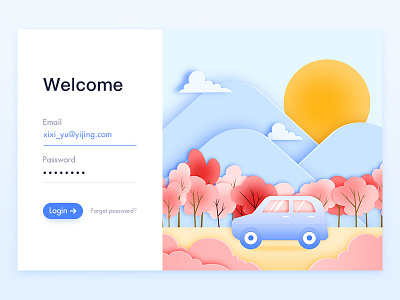 Tourism login page