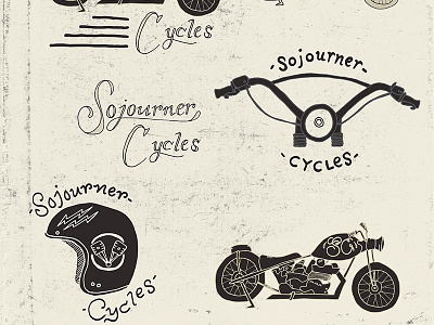 Sojourner Cycles Branding