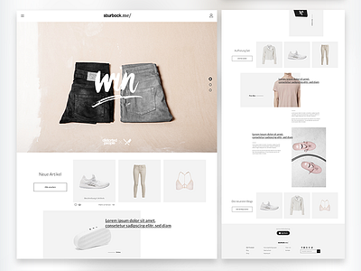 Sturbock.me Website Redesign black minimal simple ui ux web webdesign white
