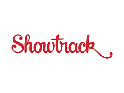 Showtrack calligraphy handlettering handwriting lettering logo showtrack type typedesign typography