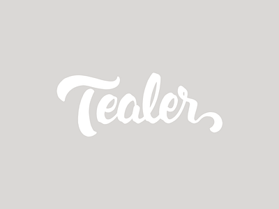 Tealer calligraphy france handlettering handwriting lettering logo paris tealer type typedesign typography