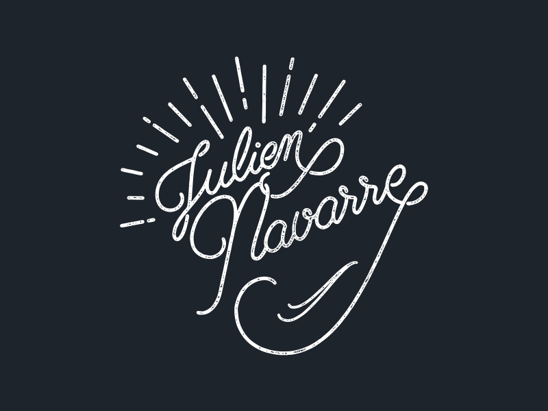 Julien Navarre calligraphy cursive handlettering handwriting lettering logo photography type typedesign typography wedding