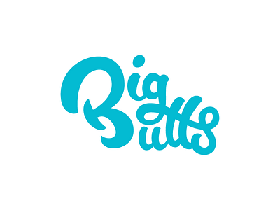 I Like Big Butts freehand freestyle graffiti handlettering lettering logo typography