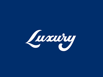 Luxury cursive handlettering lettering logo script typography