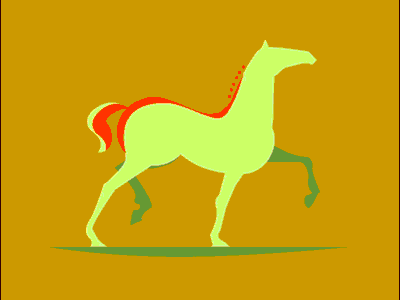 Wip Horse #1 allevato allevatop animation art colourful horse horses london pedro sugarblood urban