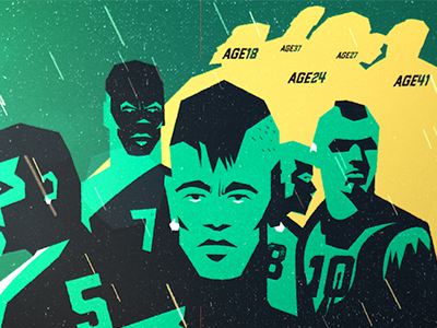 Neymar's Football allevato animation football green illustration messi neymar pedro rain sugar blood