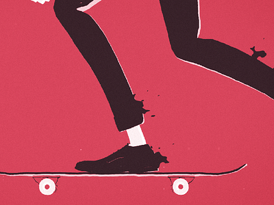 Skate Blood #3 allevato animation circle form pedro shapes skate skateboarding sugar blood tokyo water
