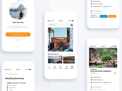 Travel App Redesign