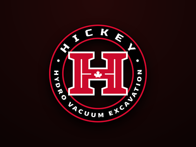 Hydro Vacuum Excavation Branding branding logo