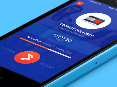 Beam - Brand Page app application credit card iphone mobile payments wallet