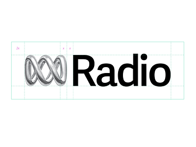 ABC Radio Brand brand guidelines lockup logo spec