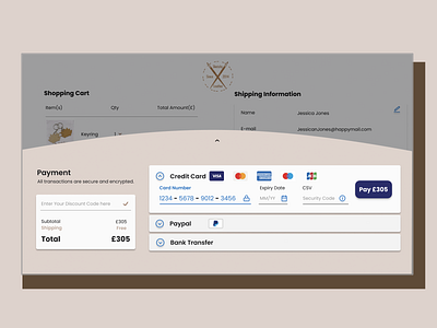 Day 002 - Credit Card Checkout #DailyUIChallenge branding dailyuichallenge design figma illustration responsivedesign ui webdesign