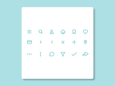 Day 055 - Icon Set #DailyUIChallenge branding dailyuichallenge design figma logo responsivedesign ui webdesign