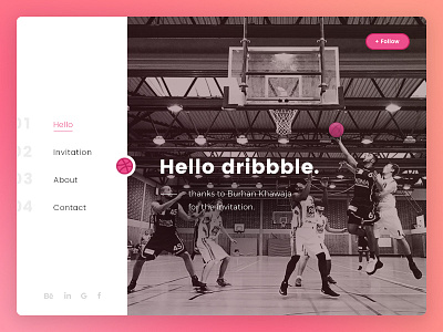 Hello Dribbble.