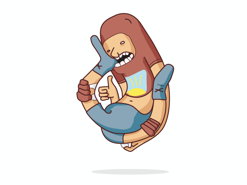 Eat My Foot vector skillshare foot flat egg clean burnttoast