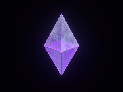 Ethereum Animation animation c4d crypto crystal eth ethereum fireart fireart studio glass logo